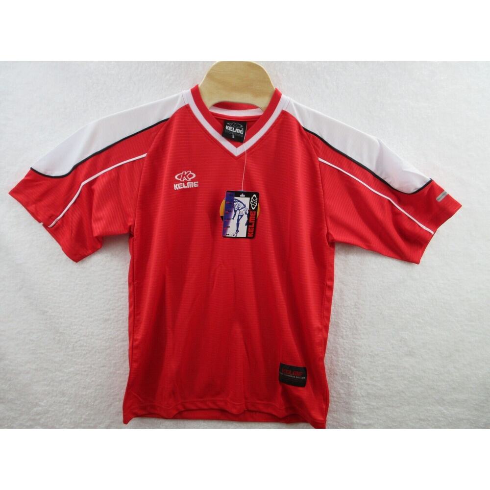 NWT Vintage 90s Y2K KELME Vilassar Polyester Men's Small Soccer Jersey